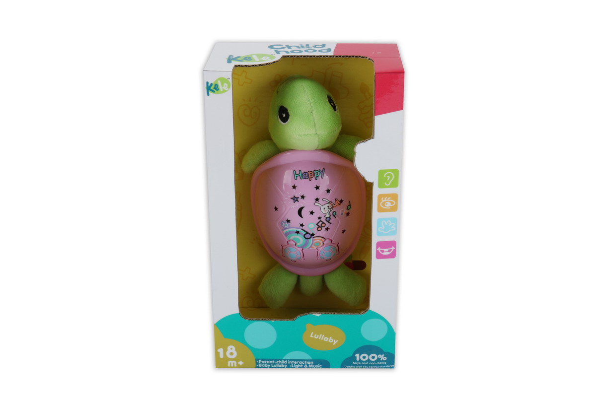 MUSIC TURTLE WITH PROJECTOR & LIGHT,2AAA NOT INC