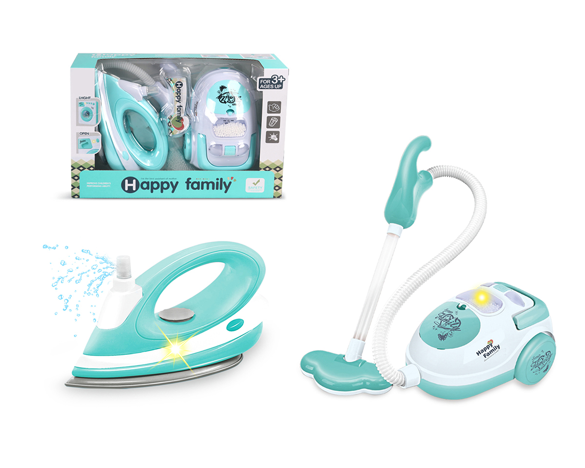 Electric iron vacuum cleaner combination 5 * AA not included